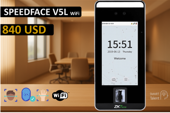 SPEEDFACE V5L- WiFi